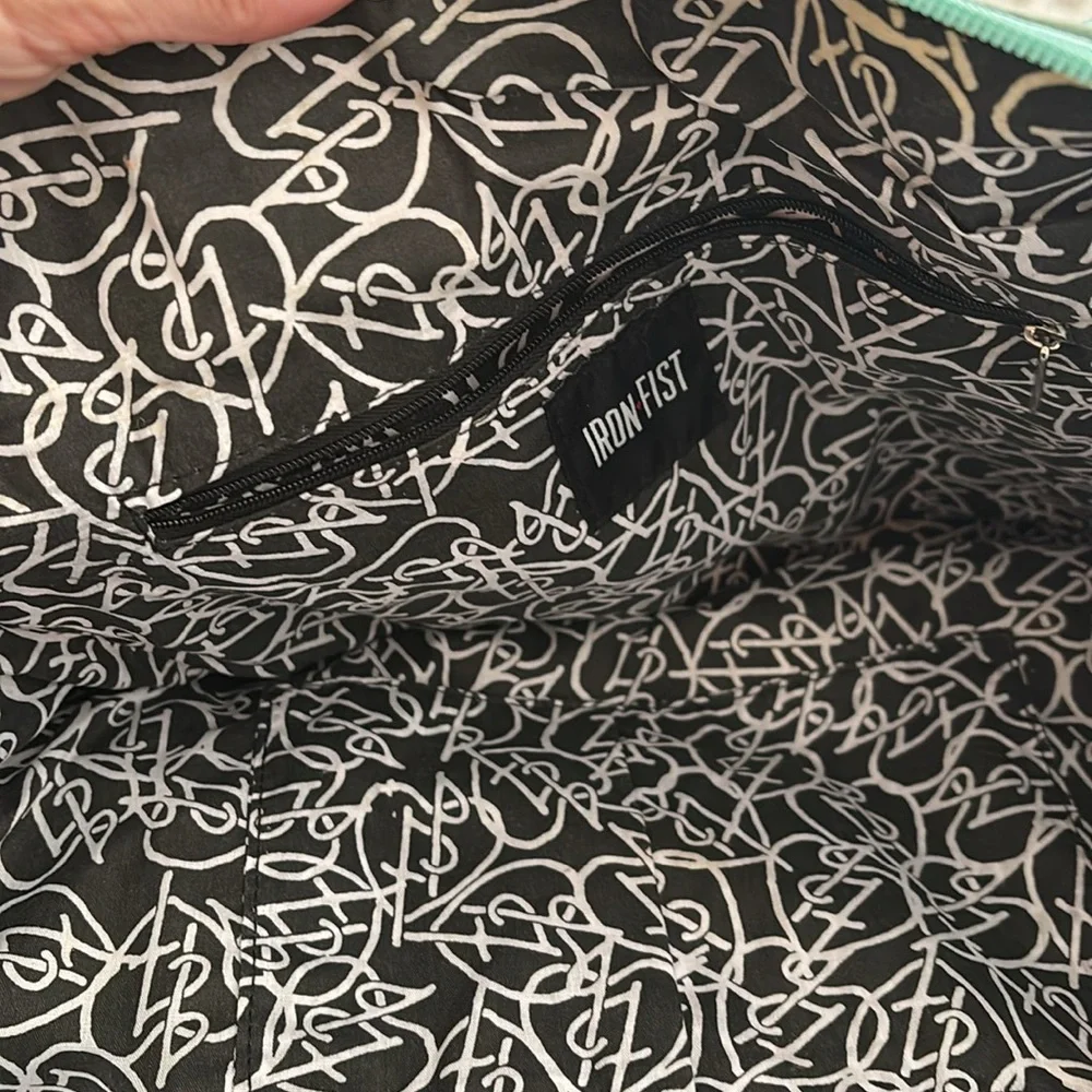 Iron Fist Pink and Blue Travel Bags with Whimsical Design - Picture 2 of 5